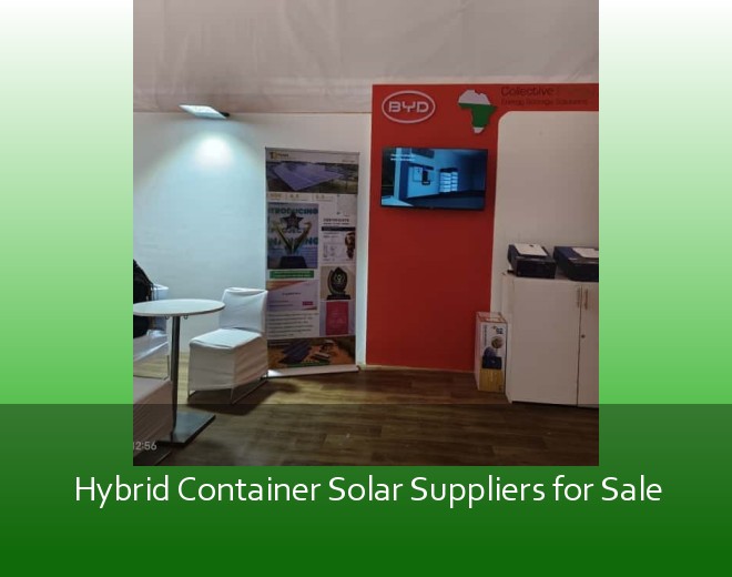 Hybrid Container Solar Suppliers for Sale